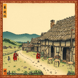 village life in iron age britain at around 20AD