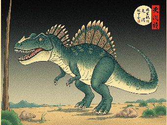 Spinosaurus from jurassic park 3