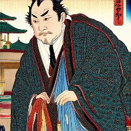 an old painter who can create strange monster and this man is a poor man who humiliated by people