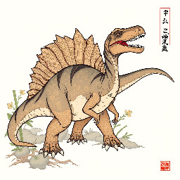 Spinosaurus from jurassic park 3